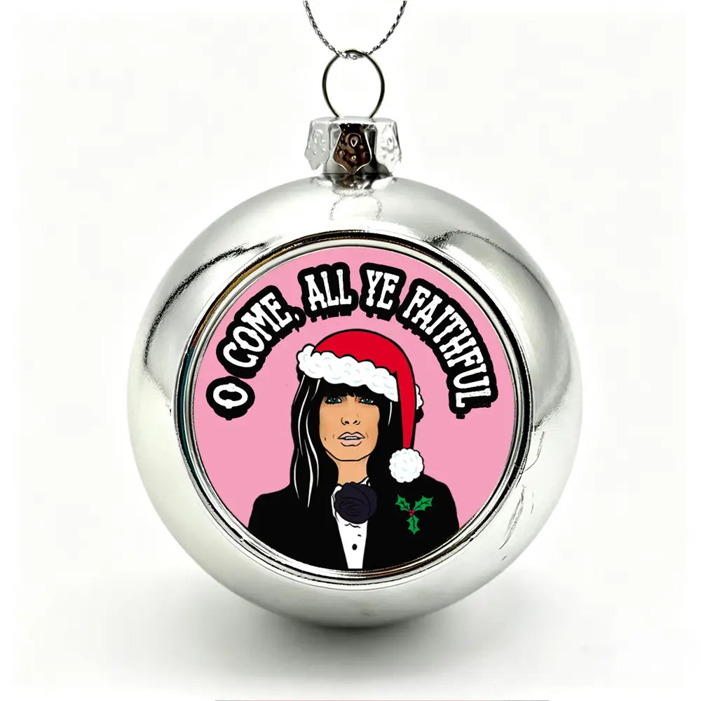 O Come All Ye Faithful Traitors Christmas Bauble