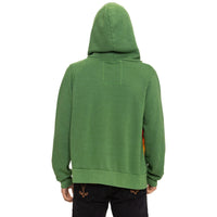 Mountain Stitch Chevron Zip Hoodie Palm