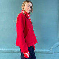 *NEW STYLE* Red Wool Workwear Jacket