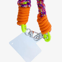 Phone Chain Knotted Purple
