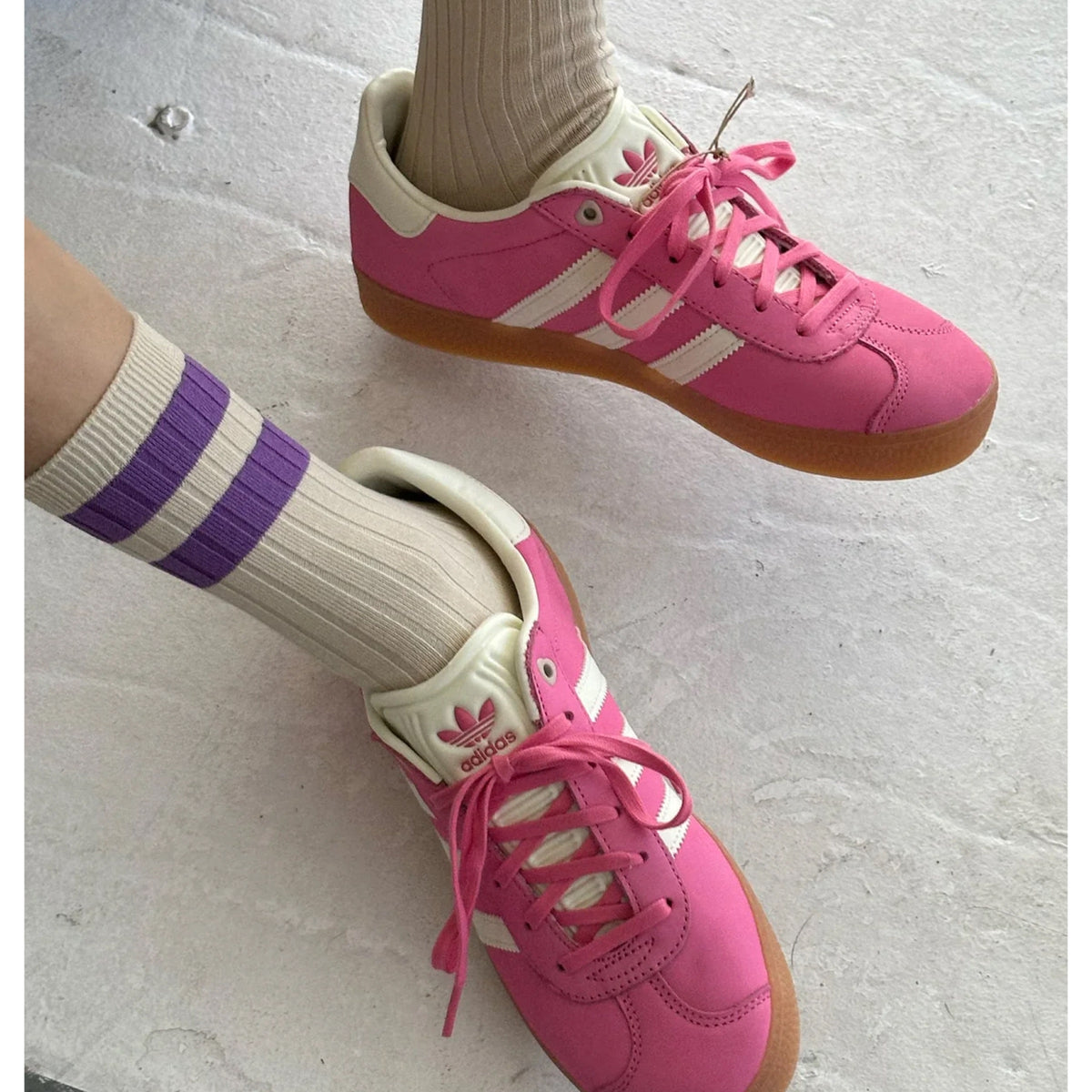 *RESTOCK* Le Bon Shoppe Varsity Socks Ube