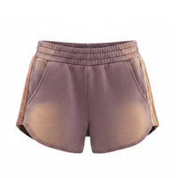 5 Stripe Club Short Faded Mocha