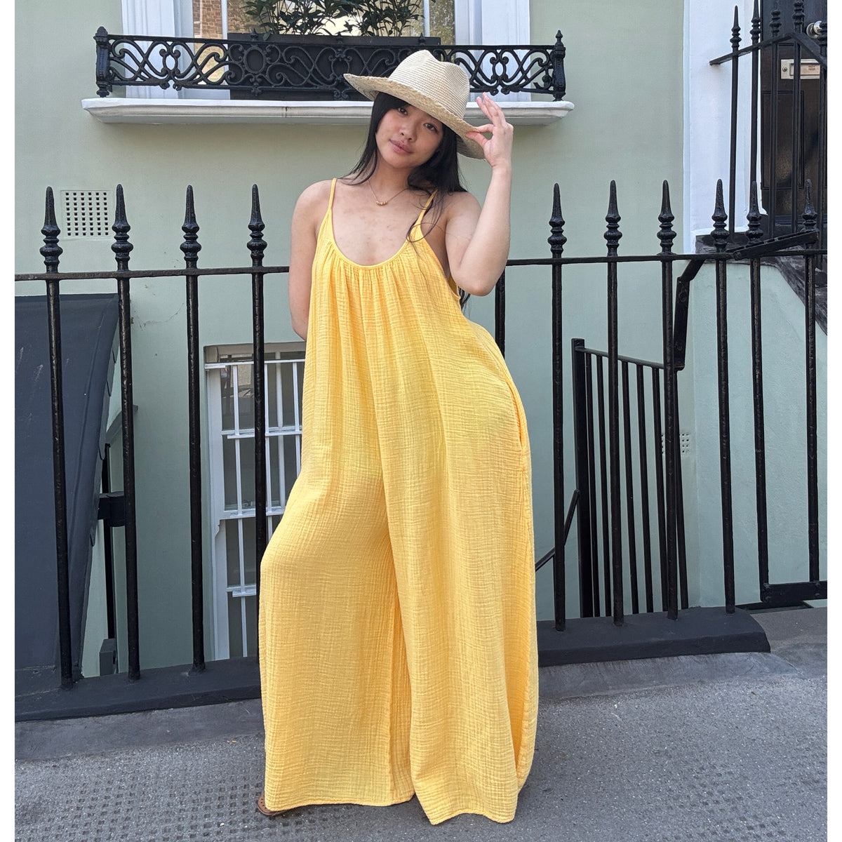 Rio Jumpsuit Sunflower