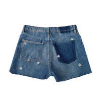 Useless Upcycled Denim Cut-Offs + Daisy Embroidery