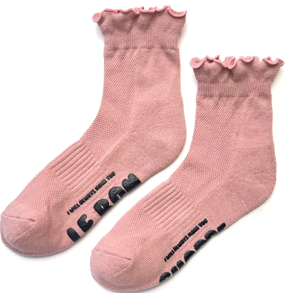 *Just landed* Ruffled Hugger Crew Vintage Pink