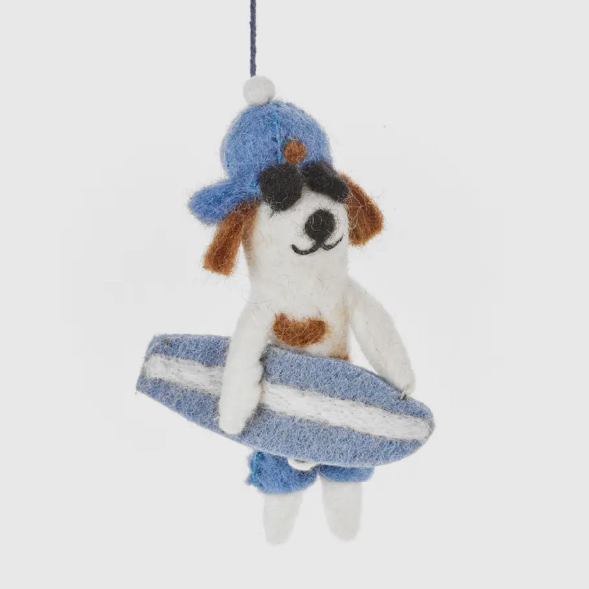 Dog Surfer Christmas Dec