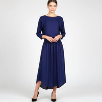 Jane Says Plain Jane Midi Dress Midnight