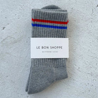 *NEW COLOUR* Boyfriend Socks True Grey
