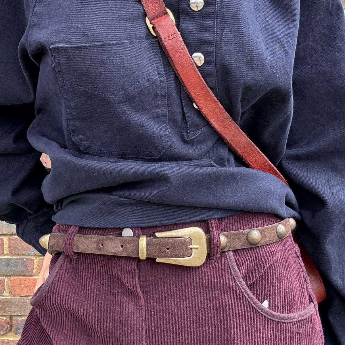 *NEW* Post & Co Leather Belt T.Moro