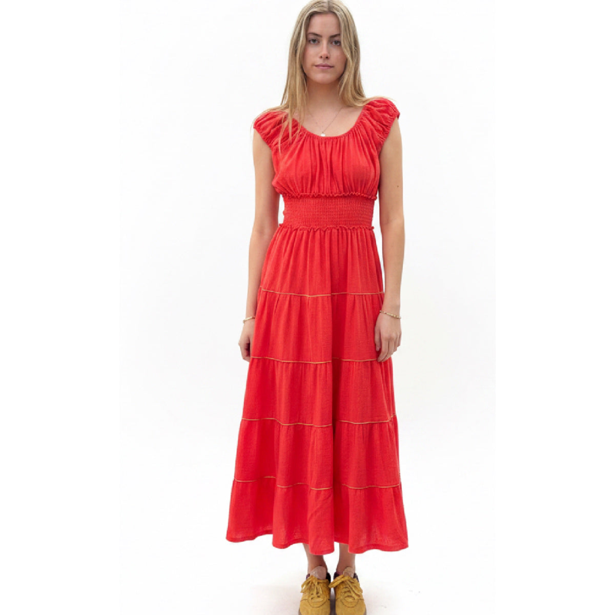 *RESTOCK* Meadow Dress Red