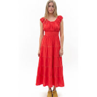 *RESTOCK* Meadow Dress Red