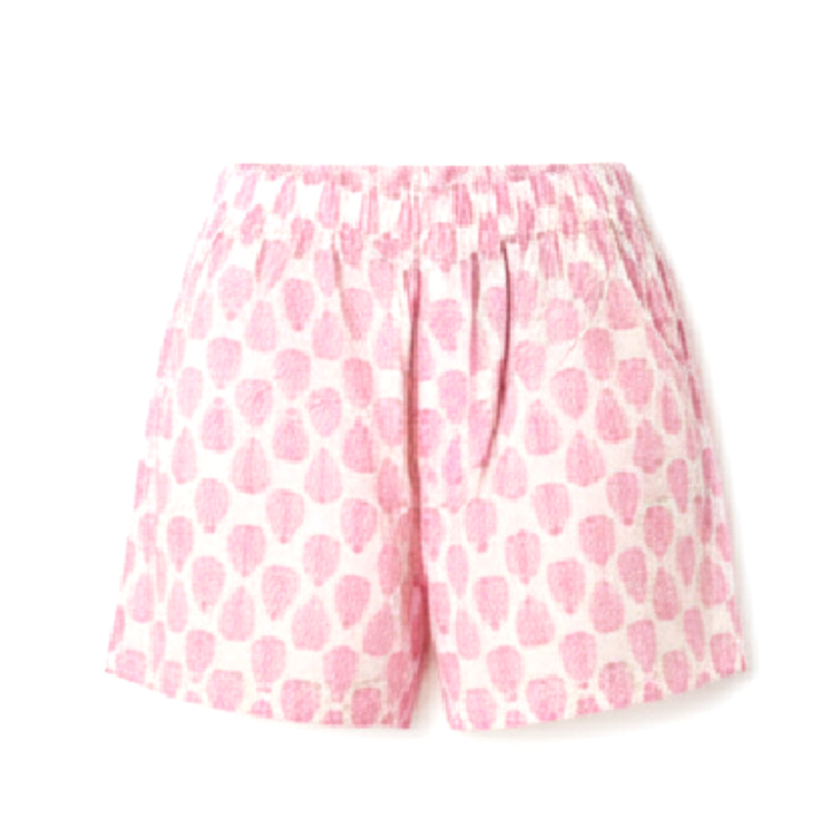 *NEW* Woodblock Print Shorts Pink