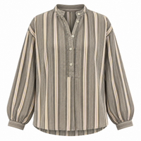 Stripe Shirt Light Khaki