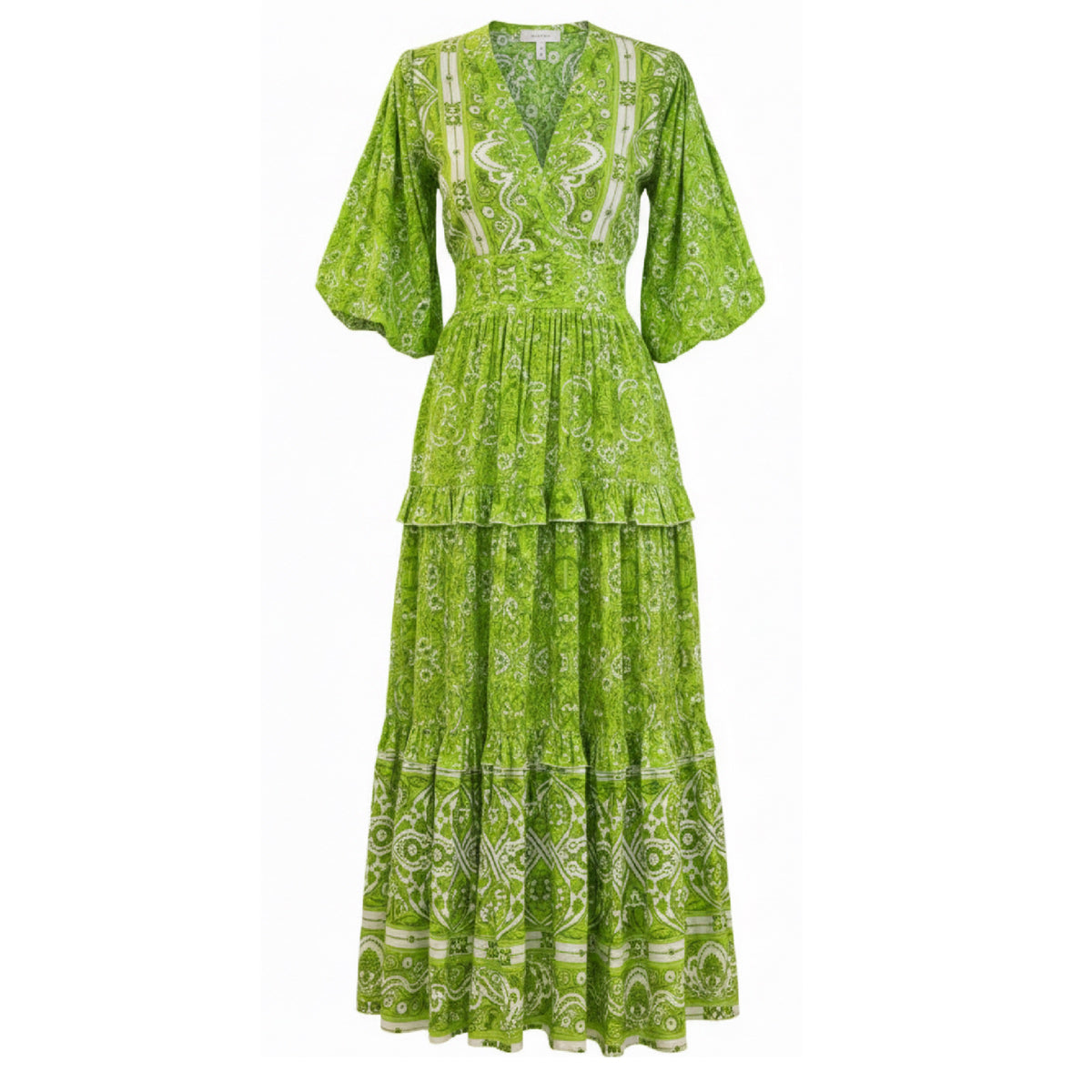 Feather & Find Intuitive Dress Green