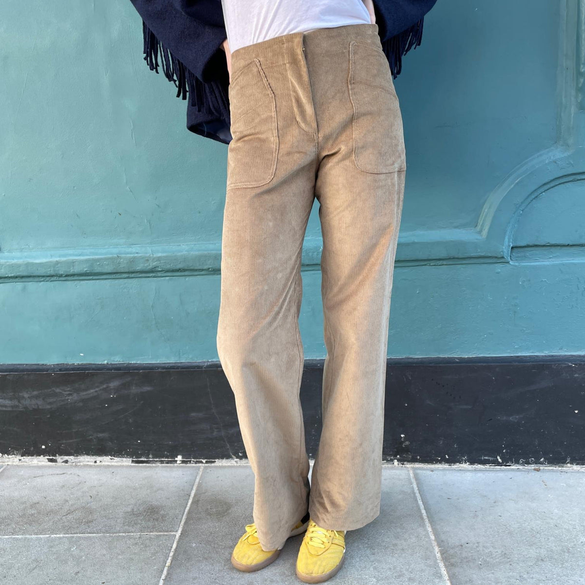 *NEW COLOUR* Cord Melrose Pant Beige