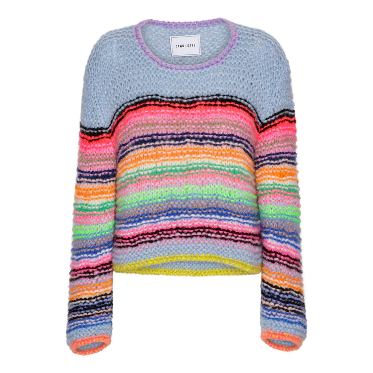 DawnxDare Sassie Stripe Ice Blue