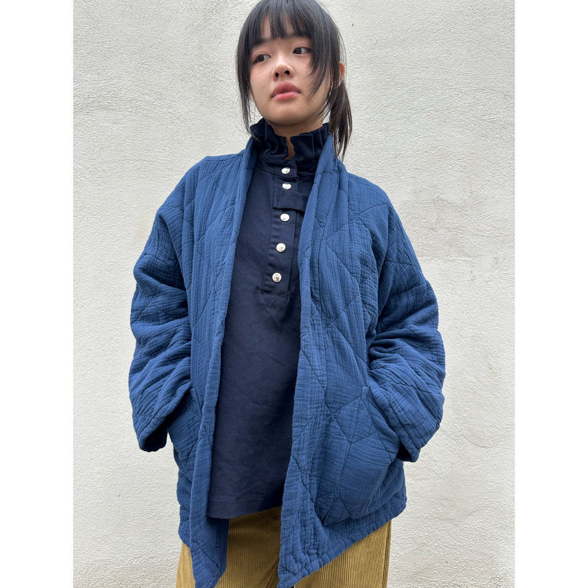 *NEW* Extended Kimono Navy