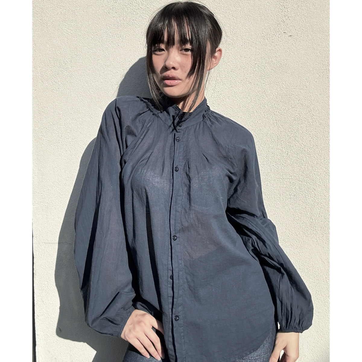 *NEW STYLE* Johanna Collared Shirt Black