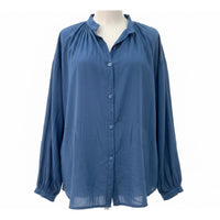 Blue Cotton Shirt