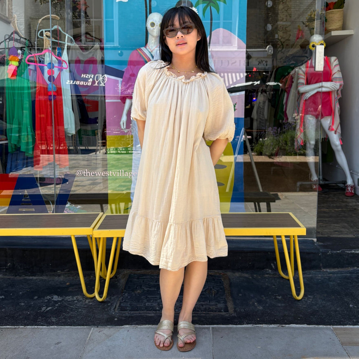 *NEW STYLE* Smocked Mini Butterscotch