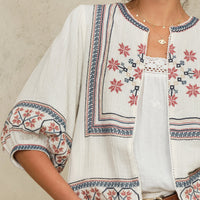 *LANDED!* Calista Embroidered Jacket