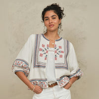 *LANDED!* Calista Embroidered Jacket