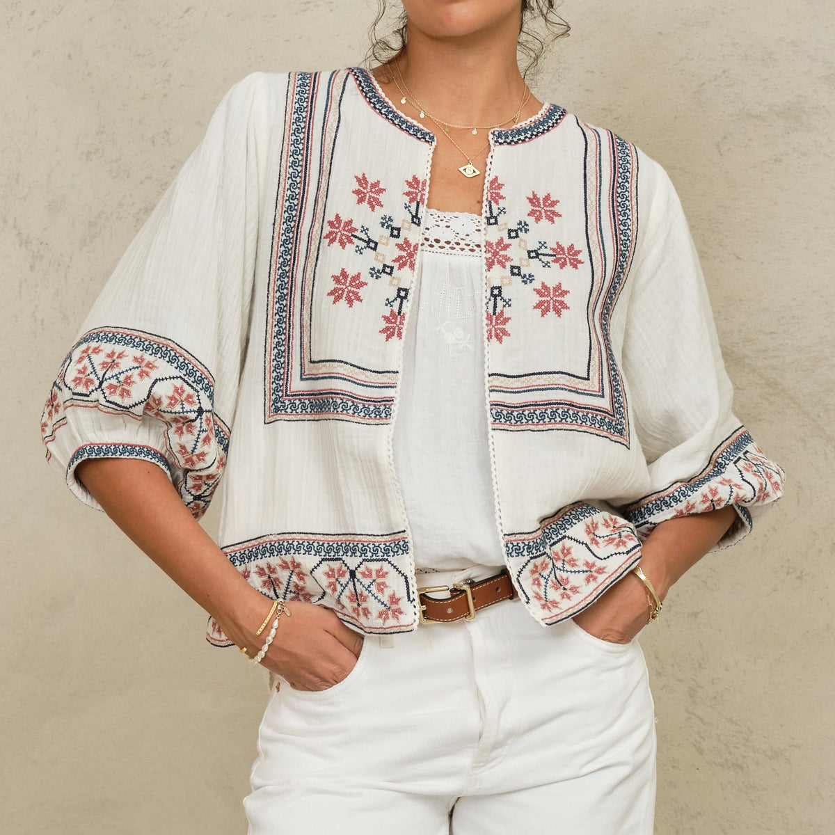 *LANDED!* Calista Embroidered Jacket