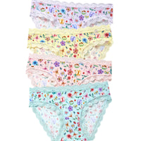 *NEW COLOUR* Knicker Four Pack Ethereal Wildflower