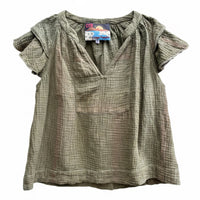 *AW26* Overdyed Puff Top Army