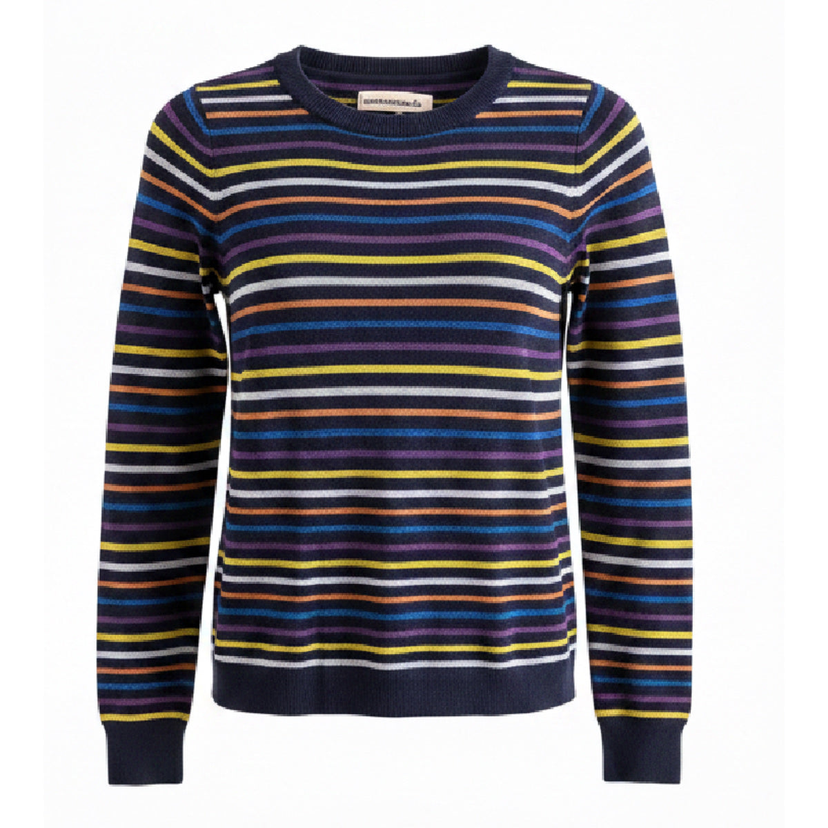 Metallic Stripe Knit Jumper