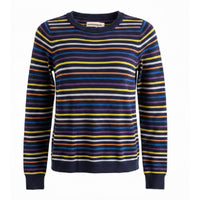 Metallic Stripe Knit Jumper
