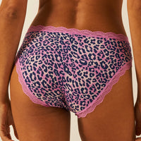 *NEW* Stripe & Stare Iridescent Leopard Knicker Box'