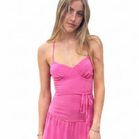 *RESTOCK* Cross-Back Dress Pink