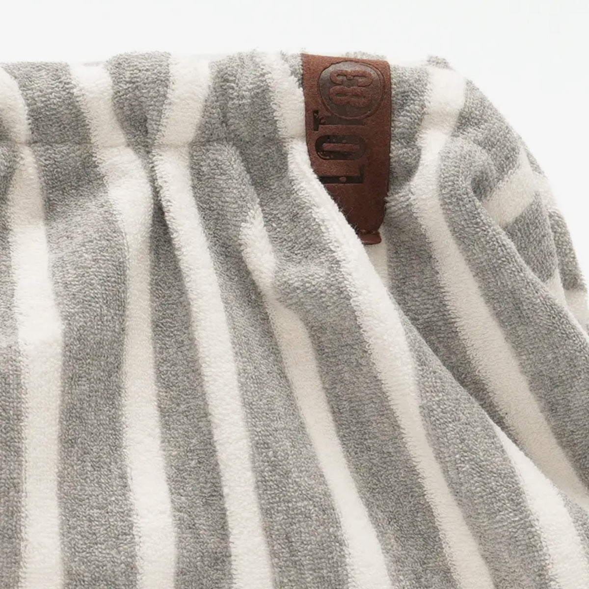 Emma Clutch Grey Stripe
