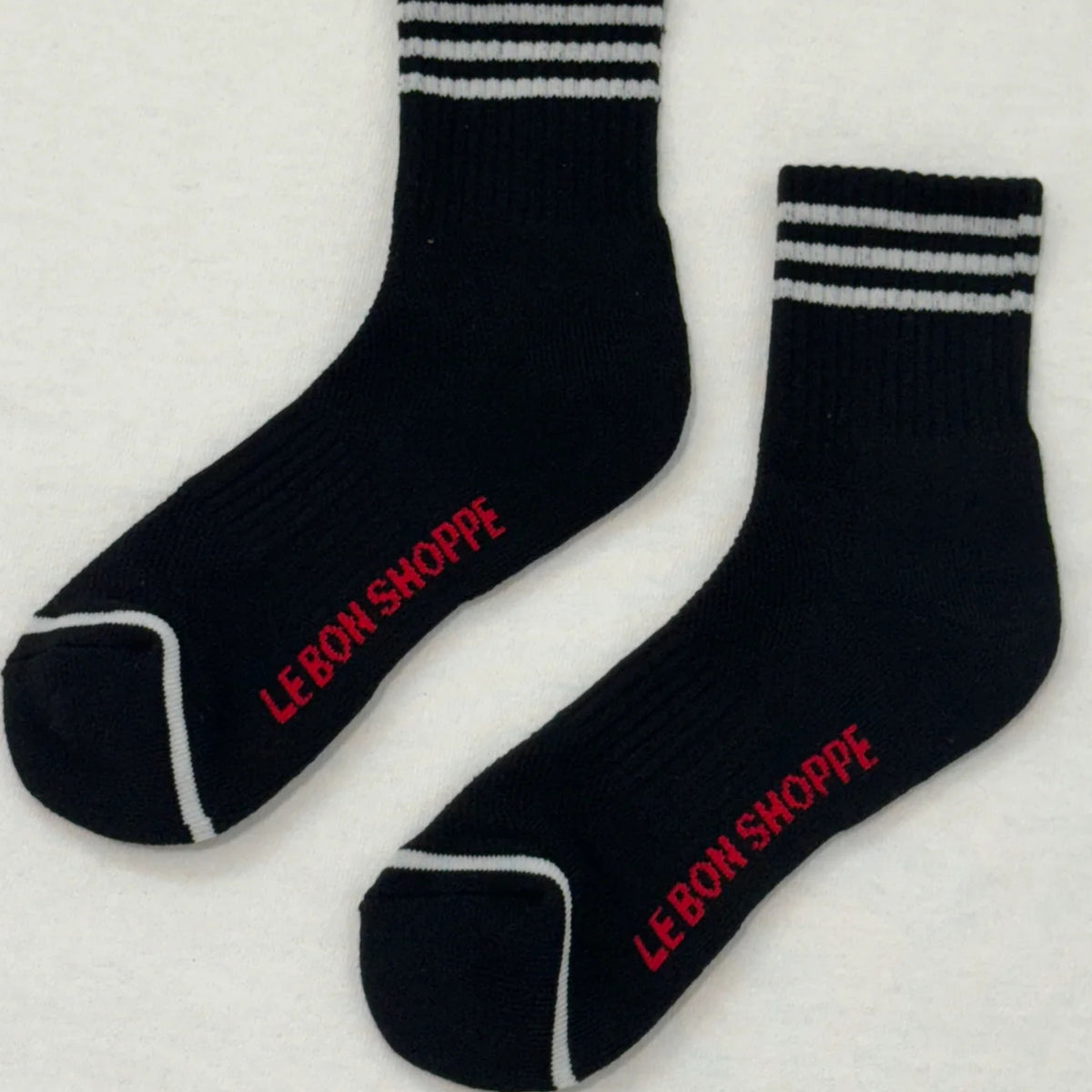 *NEW* Le Bon Shoppe Girlfriend Socks Black