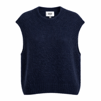 Navy Knitted Vest