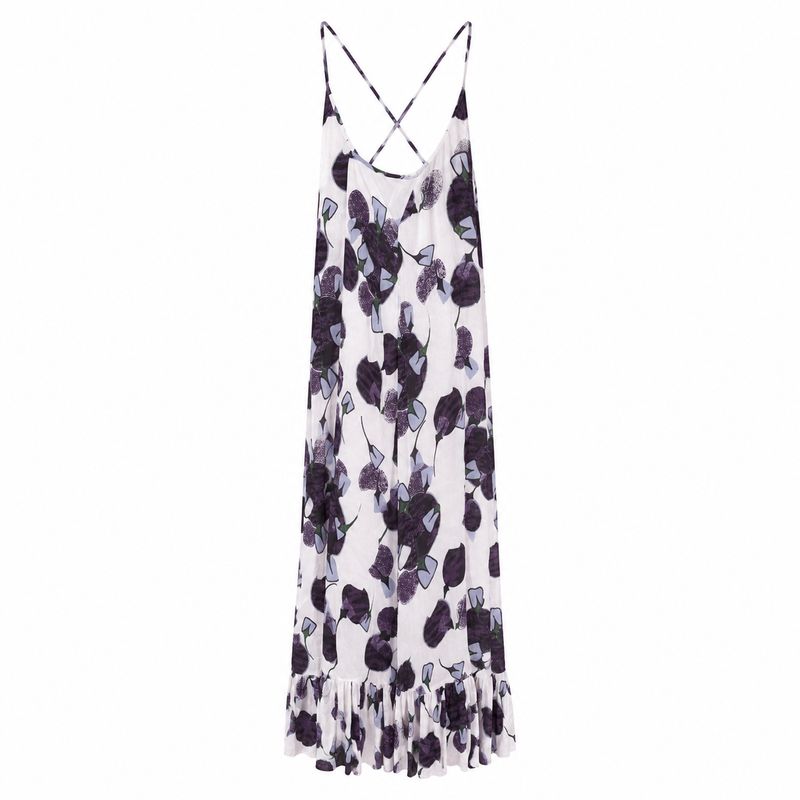 Floral Cross Back Dress