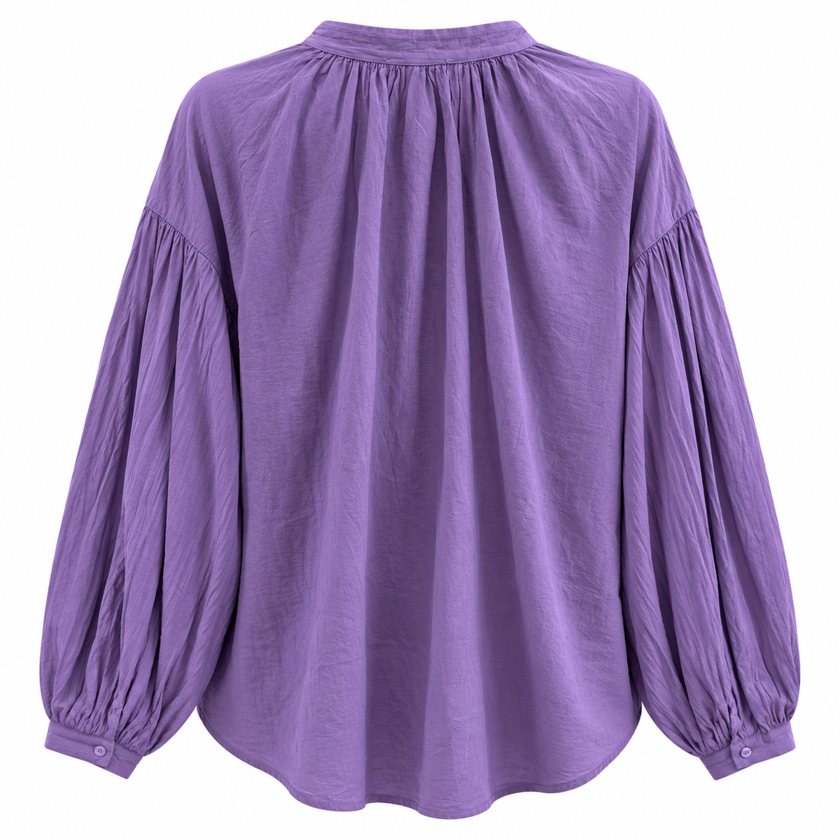 Lightweight Cotton Shirt Dark Lavender