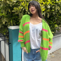 *NEW* Green Stripes Cardigan