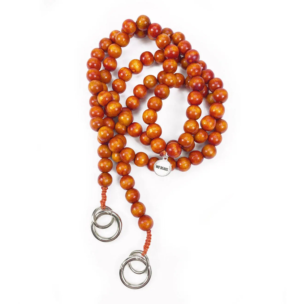 Terracotta Beaded Phone Cord