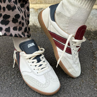 *AW26* White Crocket Trainers