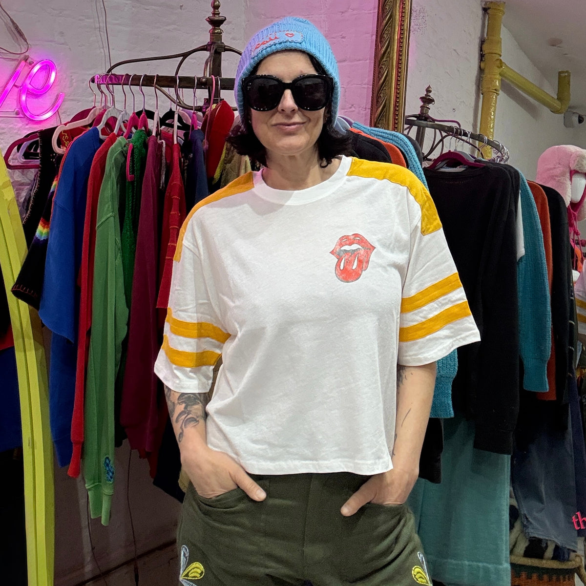 *NEW* Junk Food Stones Crop T