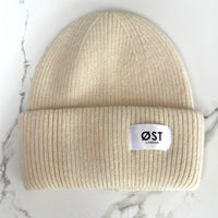 *NEW* Angora Beanie Cream
