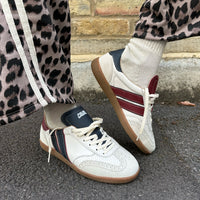 *AW26* White Crocket Trainers
