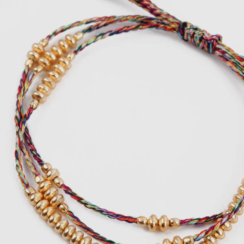 *NEW* Rainbow Rope Bracelet