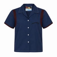 *AW26* Overdyed Bowling Shirt Navy