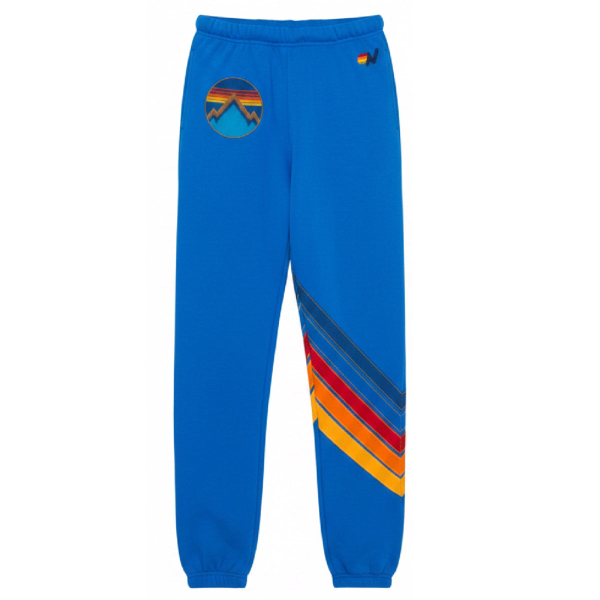 Circle Chevron Sweatpants Adventure Blue