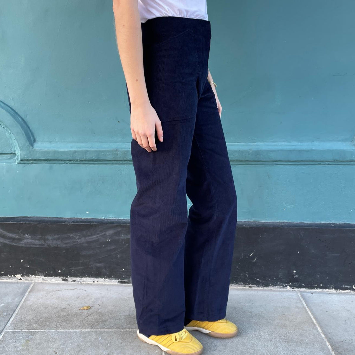*NEW COLOUR* Cord Melrose Pant Navy