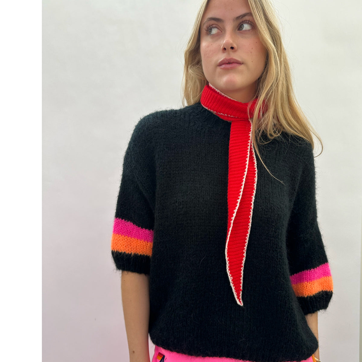 Black Stripe Jumper