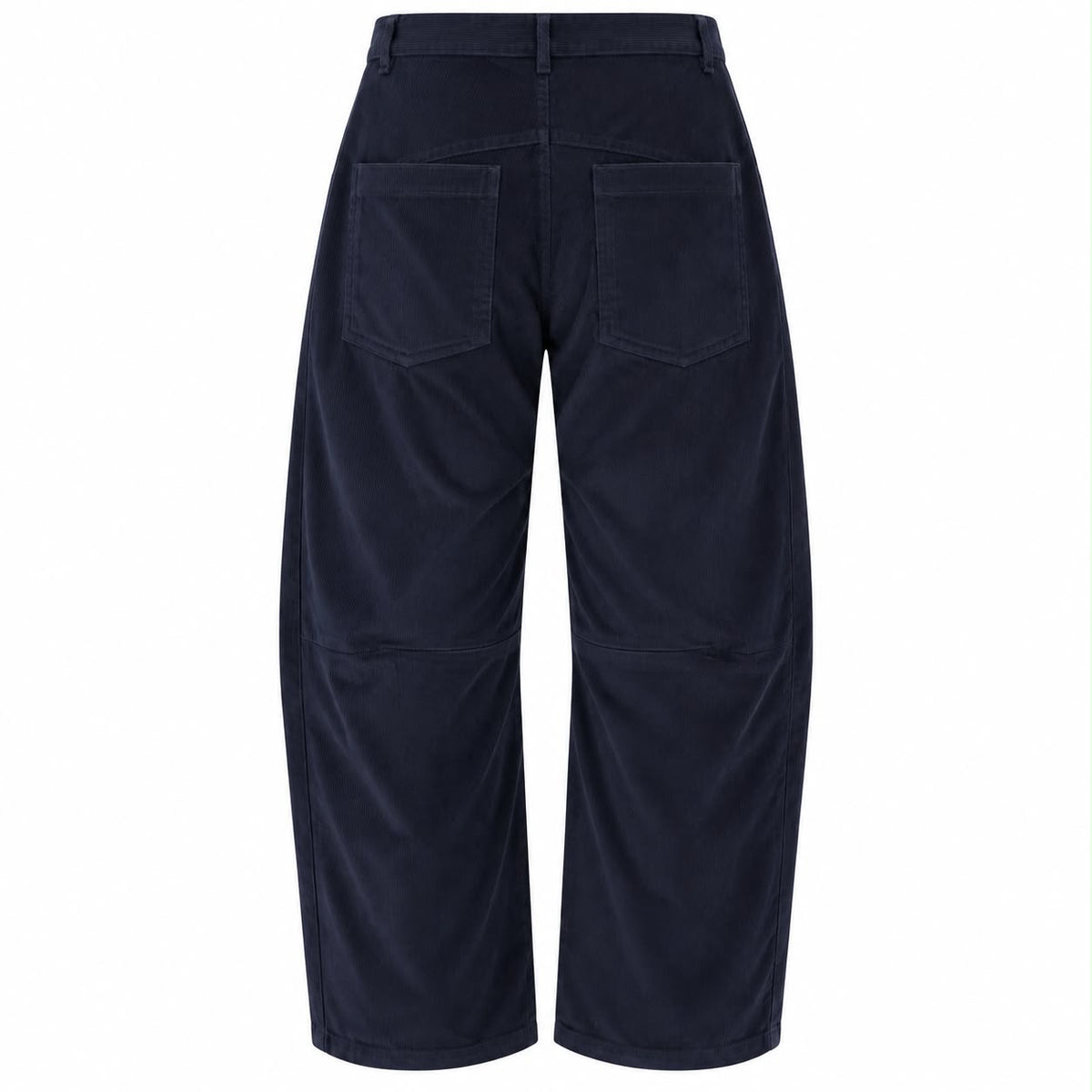 Cord Barrel Pant Navy